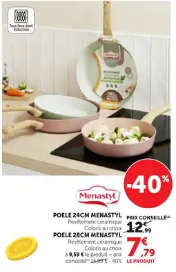 Bi1 Menastyl POELE 24CM offre