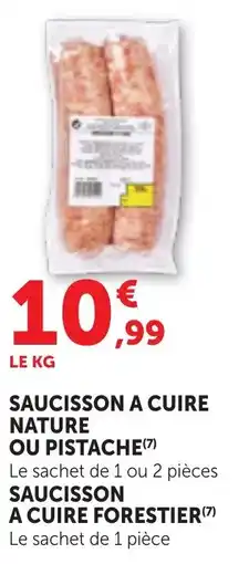 Bi1 SAUCISSON A CUIRE NATURE offre