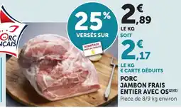 Bi1 Le Porc Français offre