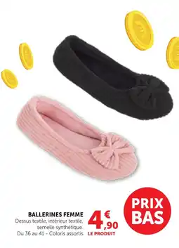 Bi1 BALLERINES FEMME offre