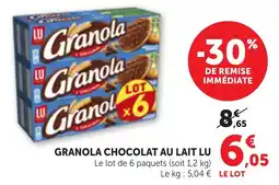 Bi1 LU Granola offre