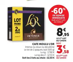 Bi1 L'OR CAFE MOULU offre