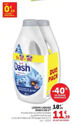Maximarché Dash Lessive liquide offre