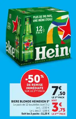 Bi1 Heineken Bière blonde offre