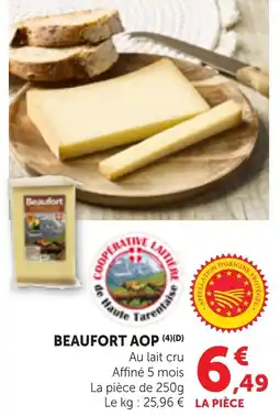 Maximarché Beaufort AOP offre