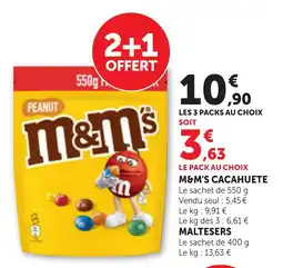 Maximarché M&M'S CACAHUETE offre