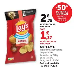 Maximarché Lay's Chips offre