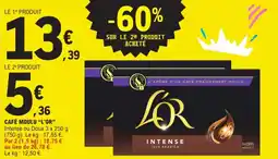 E.Leclerc L'OR Café moulu offre