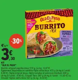 E.Leclerc OLD EL PASO Kit offre