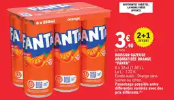 E.Leclerc FANTA Boisson gazeuse aromatisée orange offre