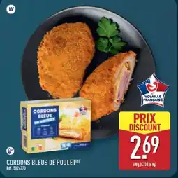 ALDI Cordons bleus de poulet offre