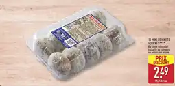 ALDI 10 mini beignets fourres offre