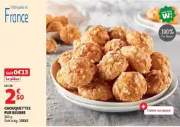 Auchan MON JOUR W! CHOUQUETTES PUR BEURRE offre