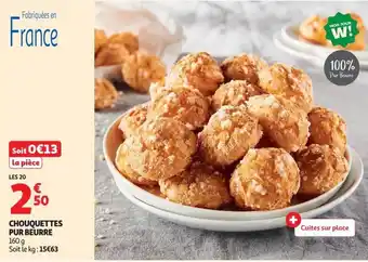 MON JOUR W! CHOUQUETTES PUR BEURRE