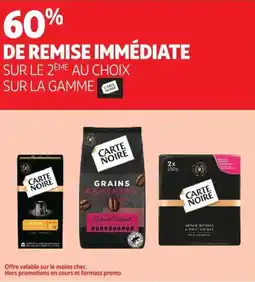 Auchan Carte noire grains espresso offre
