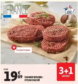 Auchan Viande Bovine Steak Haché offre