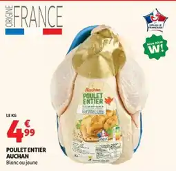 Auchan Auchan Poulet entier offre