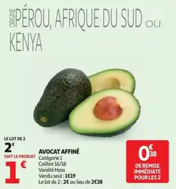 Auchan AVOCAT AFFINÉ offre