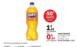 Super U FANTA ORANGE offre