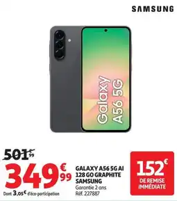 Auchan SAMSUNG GALAXY A56 5G AI offre