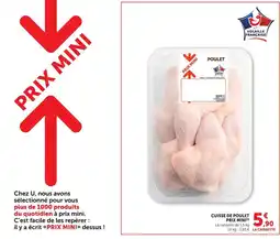 Super U Poulet offre