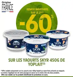 Intermarché Hyper Yoplait Skyr offre