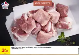Intermarché Hyper JEAN ROZÉ SAUTÉ DE PORC SANS OS offre