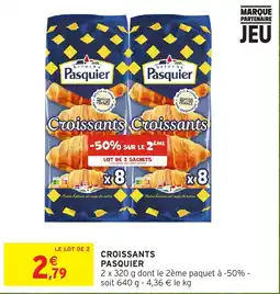 Intermarché Hyper Pasquier Croissants offre