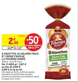 Intermarché Hyper La Fournée dorée Navettes offre