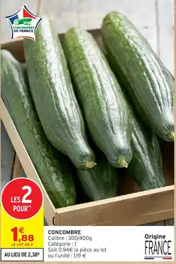 Intermarché Hyper CONCOMBRES DE FRANCE offre