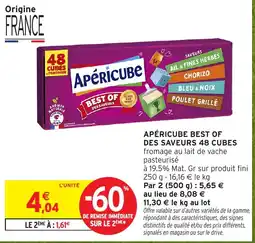 Intermarché Hyper Apéricube offre