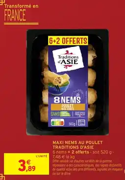 Intermarché Hyper Traditions d'ASIE Nems offre