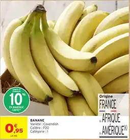 Intermarché Hyper BANANE offre