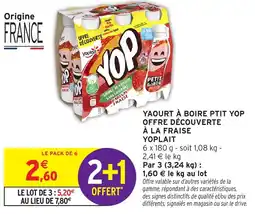 Intermarché Hyper Yoplait YOP offre