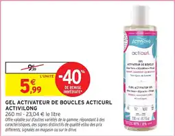 Intermarché Hyper ACTIVILONG acticurl offre