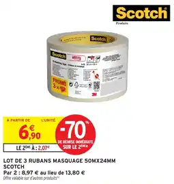 Intermarché Hyper Scotch Ruban masquage offre