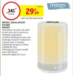 Intermarché Hyper MOOOV RÉVEIL SIMULATEUR D'AUBE offre