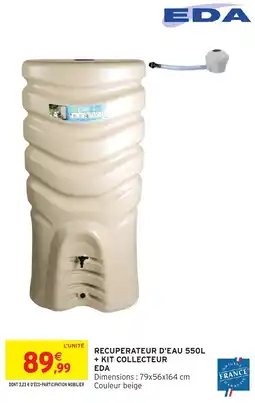 Intermarché Hyper EDA RECUPERATEUR D'EAU 550L offre