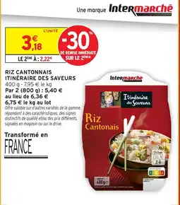 Intermarché Hyper Itinéraire des Saveurs Riz Cantonais offre