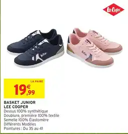 Intermarché Hyper LEE COOPER BASKET JUNIOR offre
