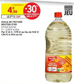 Intermarché Hyper BOUTON D'OR Huile de friture offre