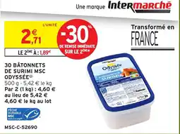 Intermarché Hyper Odyssee Surimi offre