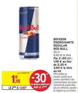 Intermarché Hyper Red Bull Energy Drink offre
