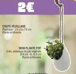 La Foir'Fouille CHUTE FEUILLAGE offre