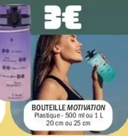 La Foir'Fouille BOUTEILLE MOTIVATION offre