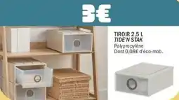 La Foir'Fouille Tide'n stak tiroir offre