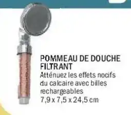 La Foir'Fouille Pommeau de douche filtrant offre