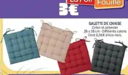 La Foir'Fouille Galette de chaise offre