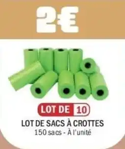 La Foir'Fouille Sacs à crottes offre