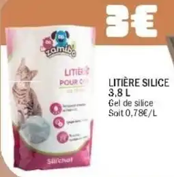 La Foir'Fouille Zamibo Litière pour chat offre